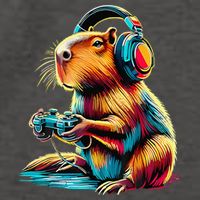 Funny Capybara Vector Backpack