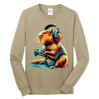 Funny Capybara Tall Long Sleeve T-Shirt