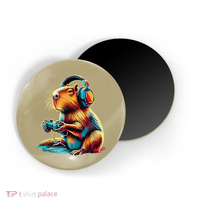 Funny Capybara Magnet