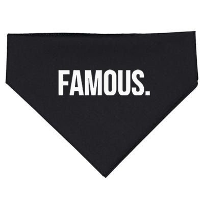 Famous Celebrity USA-Made Doggie Bandana