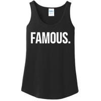 Famous Celebrity Ladies Essential Tank