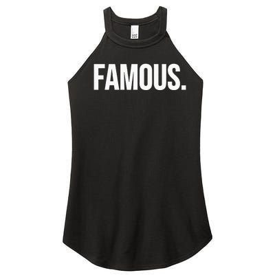 Famous Celebrity Women’s Perfect Tri Rocker Tank