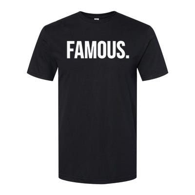 Famous Celebrity Softstyle CVC T-Shirt