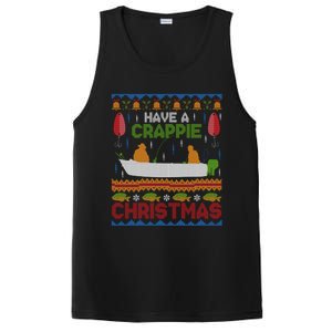 Funny Crappie Fishing Ugly Christmas Great Gift PosiCharge Competitor Tank