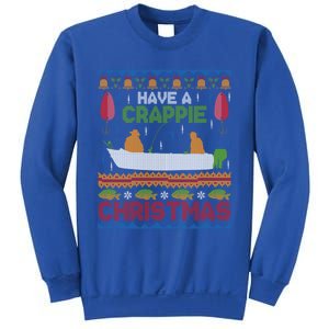 Funny Crappie Fishing Ugly Christmas Great Gift Sweatshirt