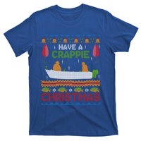 Funny Crappie Fishing Ugly Christmas Great Gift T-Shirt