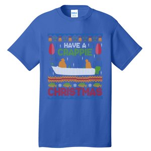 Funny Crappie Fishing Ugly Christmas Great Gift Tall T-Shirt