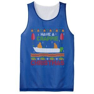 Funny Crappie Fishing Ugly Christmas Great Gift Mesh Reversible Basketball Jersey Tank