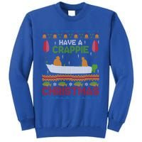 Funny Crappie Fishing Ugly Christmas Great Gift Tall Sweatshirt