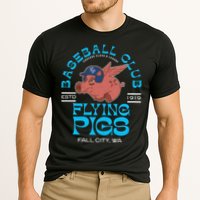 Fall City Flying Pigs Retro Minor League Baseball Team Cooling Performance Crew T-Shirt