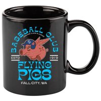Fall City Flying Pigs Retro Minor League Baseball Team 11oz C Handle Ceramic Mug