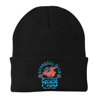 Fall City Flying Pigs Retro Minor League Baseball Team Beanie
