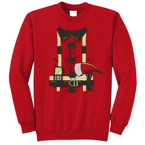 Firefighter Costume Sweatshirt