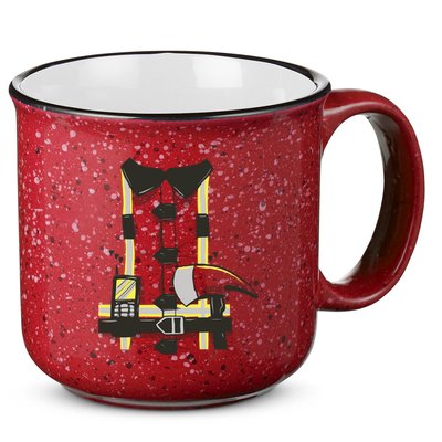Firefighter Costume 15oz Campfire Ceramic Mug