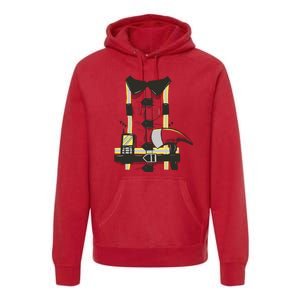 Firefighter Costume Premium Hoodie