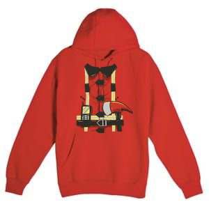 Firefighter Costume Premium Pullover Hoodie