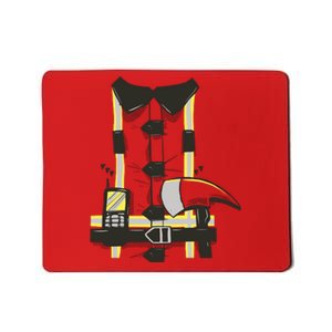 Firefighter Costume Mousepad