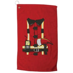 Firefighter Costume Platinum Collection Golf Towel