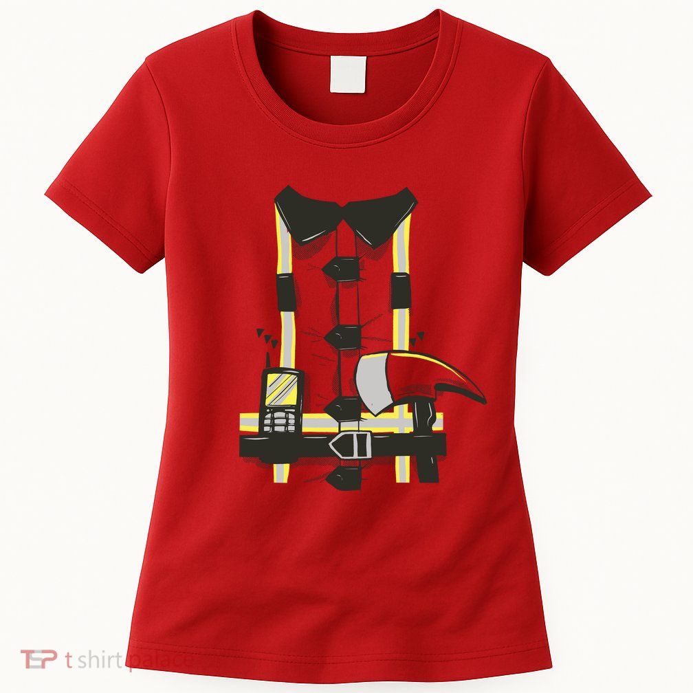 Firefighter Costume Women's T-Shirt
