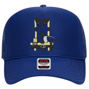 Firefighter Costume High Crown Mesh Back Trucker Hat