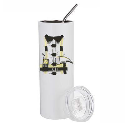 Firefighter Costume Stainless Steel Tumbler