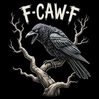 F Caw F Funny Raven Crow Vintage Gothic Bird Pun Bag