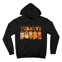 Funny Caring For The Cutest Turkeys Nurse Thanksgiving Women Hoodie