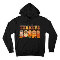 Funny Caring For The Cutest Turkeys Nurse Thanksgiving Women Tall Hoodie