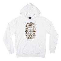 Fall Coffee For Women Vintage Hoodie