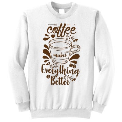 Fall Coffee For Women Vintage Sweatshirt