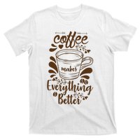 Fall Coffee For Women Vintage T-Shirt