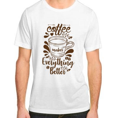 Fall Coffee For Women Vintage Adult ChromaSoft Performance T-Shirt