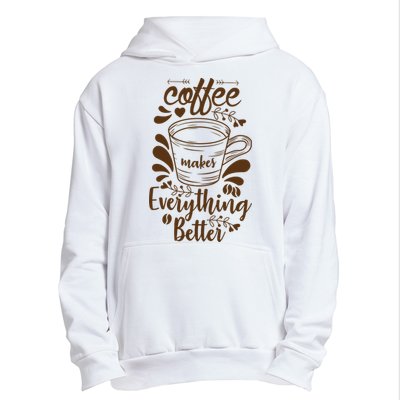 Fall Coffee For Women Vintage Urban Pullover Hoodie