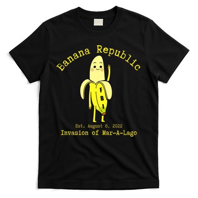 Funny Conservative Banana Republic Defund the FBI T-Shirt