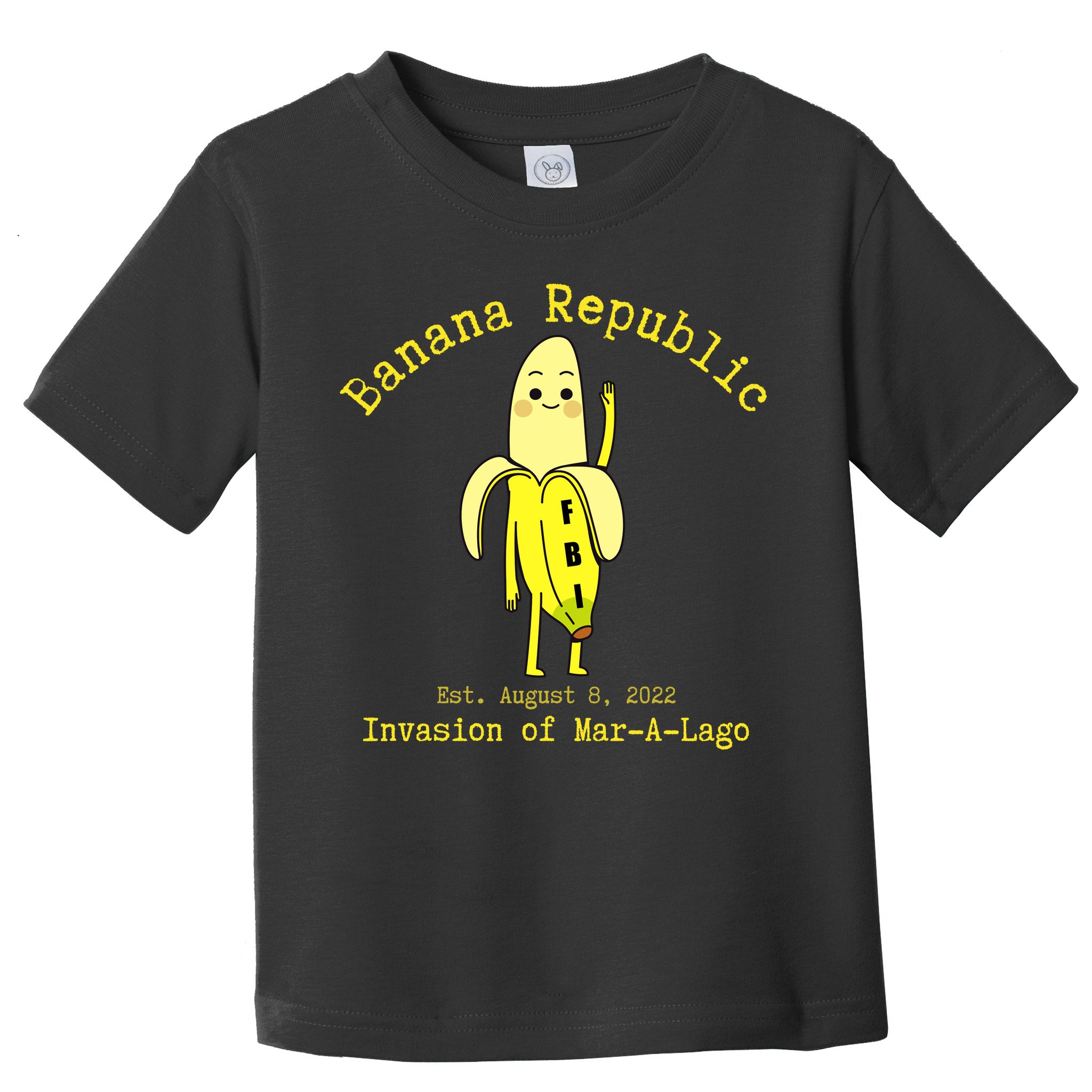 Funny Conservative Banana Republic Defund the FBI Toddler T-Shirt