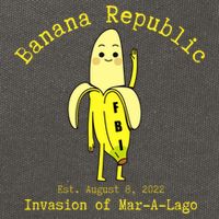 Funny Conservative Banana Republic Defund the FBI Cotton Canvas Backpack
