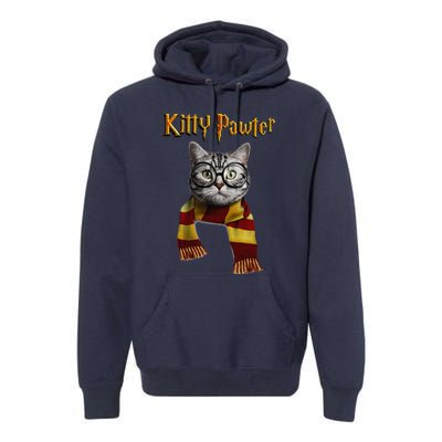 Funny Cat Funny Kitten Cat Lover Tee Kitten Premium Hoodie