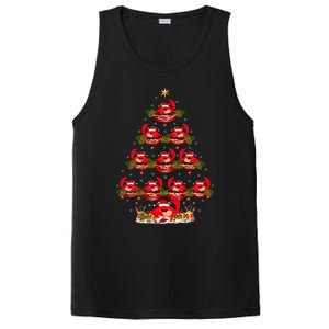 Funny Crab Fish Xmas Tree Lighting Crab Christmas Tree Meaningful Gift PosiCharge Competitor Tank