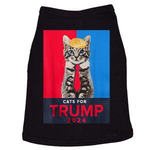 Funny Cats For Trump 2024 Make Pets Safe Again For Vance Trump Gifft Doggie Tank