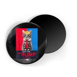 Funny Cats For Trump 2024 Make Pets Safe Again For Vance Trump Gifft Magnet