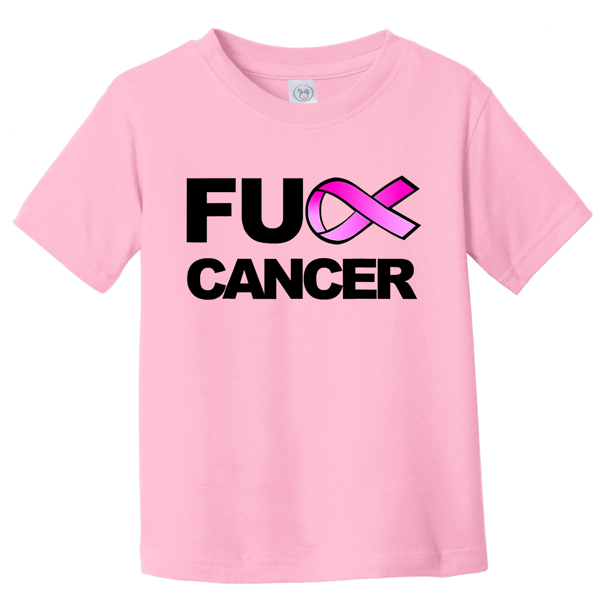 Fuck Cancer Fuck Breast Cancer Awareness Toddler T-Shirt