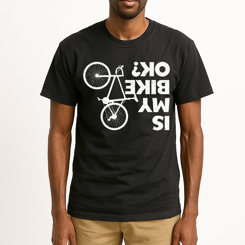 Funny Cycling For Men Women Bicycle Cyclist Bike Riding Tall T-Shirt