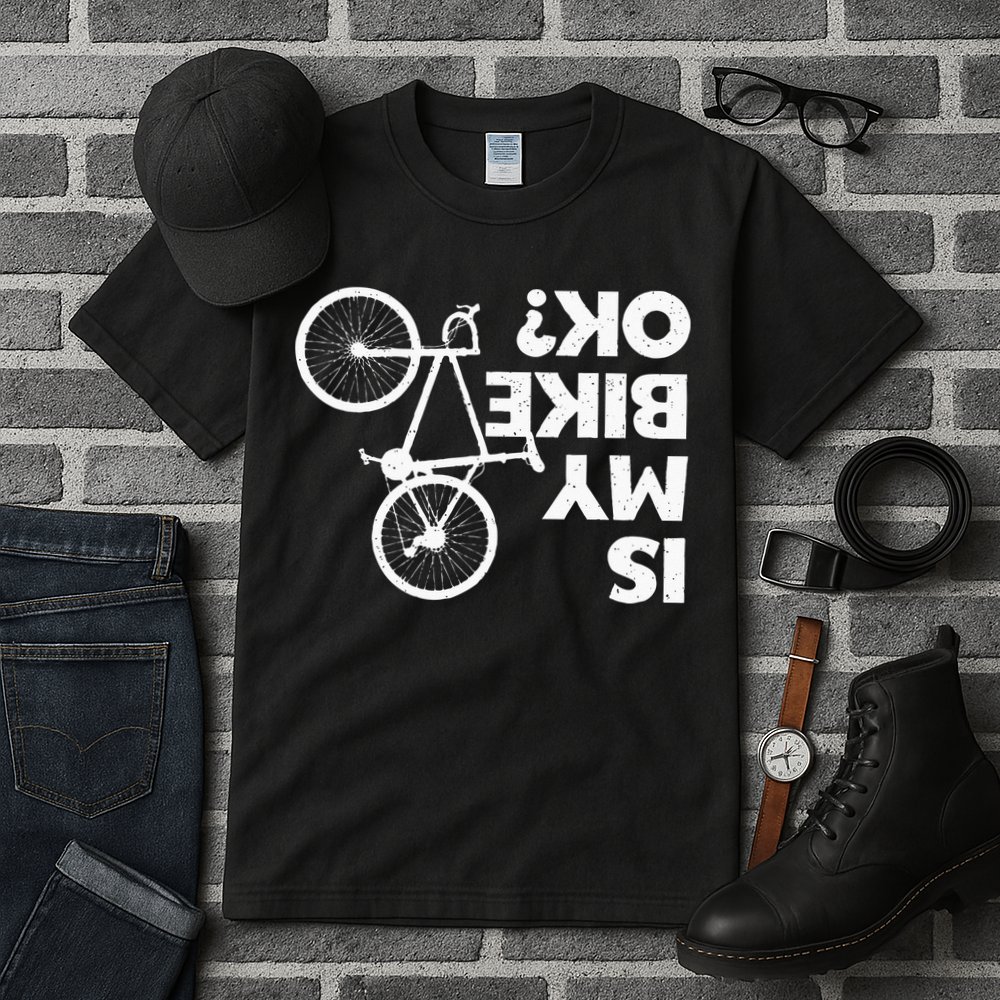 Funny Cycling For Men Women Bicycle Cyclist Bike Riding Tall T-Shirt
