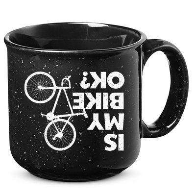 Funny Cycling For Men Women Bicycle Cyclist Bike Riding 15oz Campfire Ceramic Mug