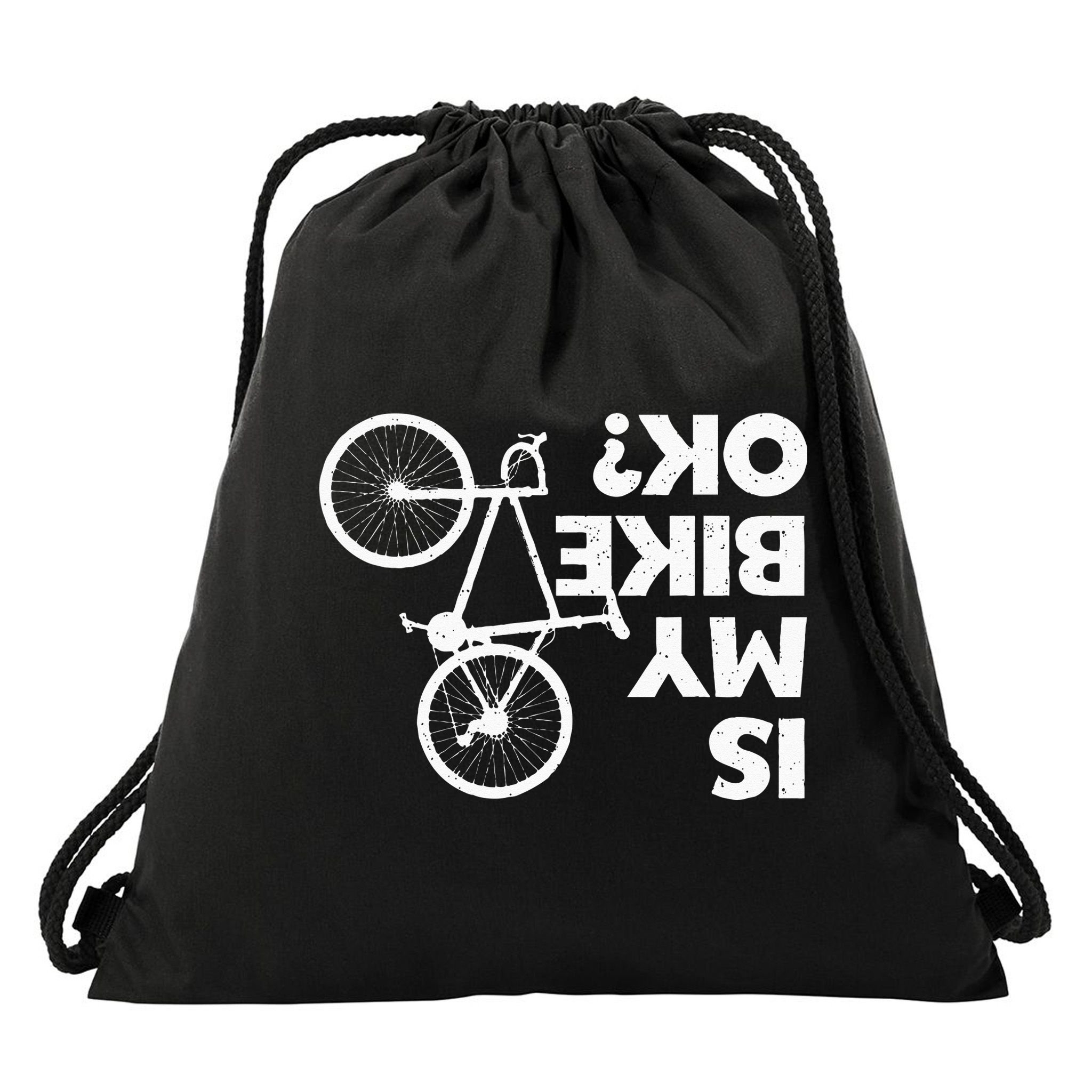 Funny Cycling For Men Women Bicycle Cyclist Bike Riding Drawstring Bag