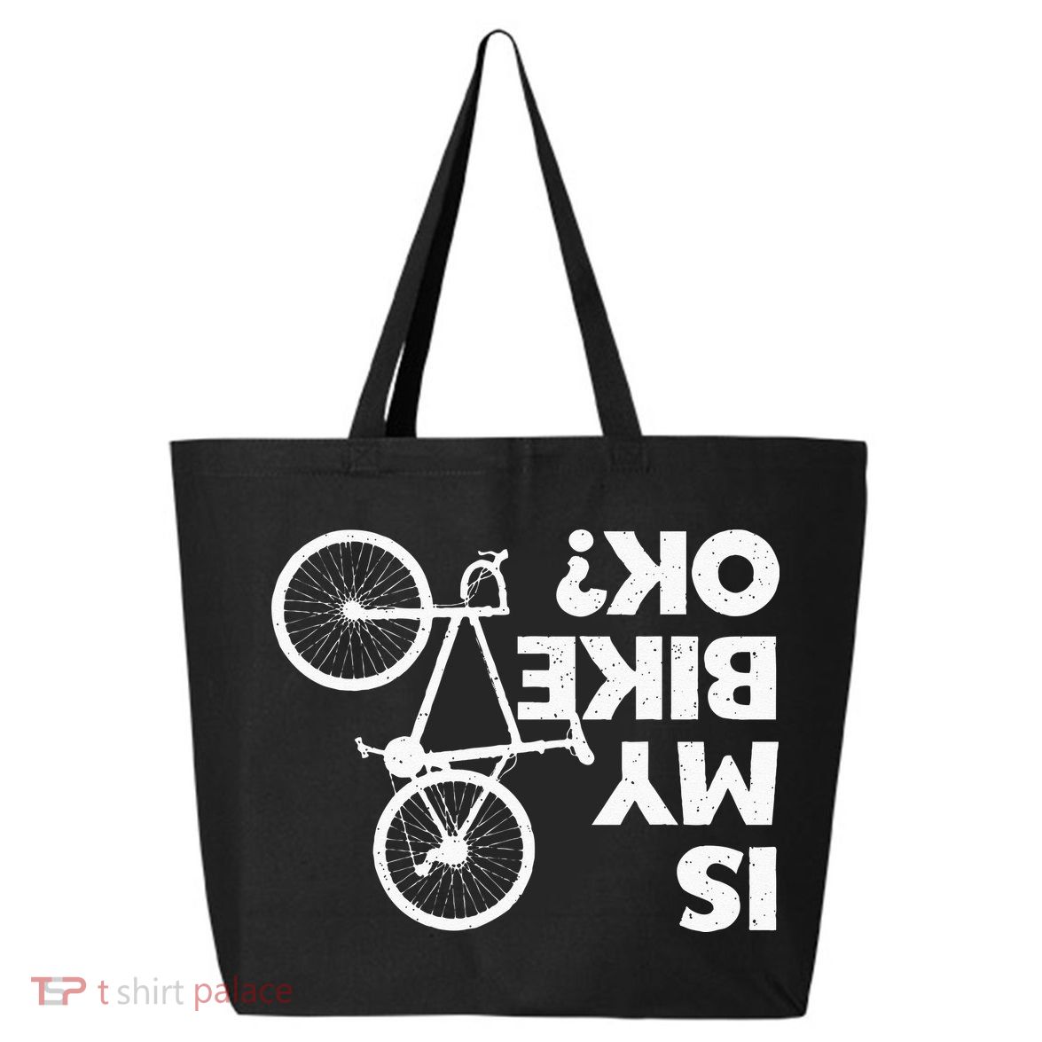 Funny Cycling For Men Women Bicycle Cyclist Bike Riding 25L Jumbo Tote