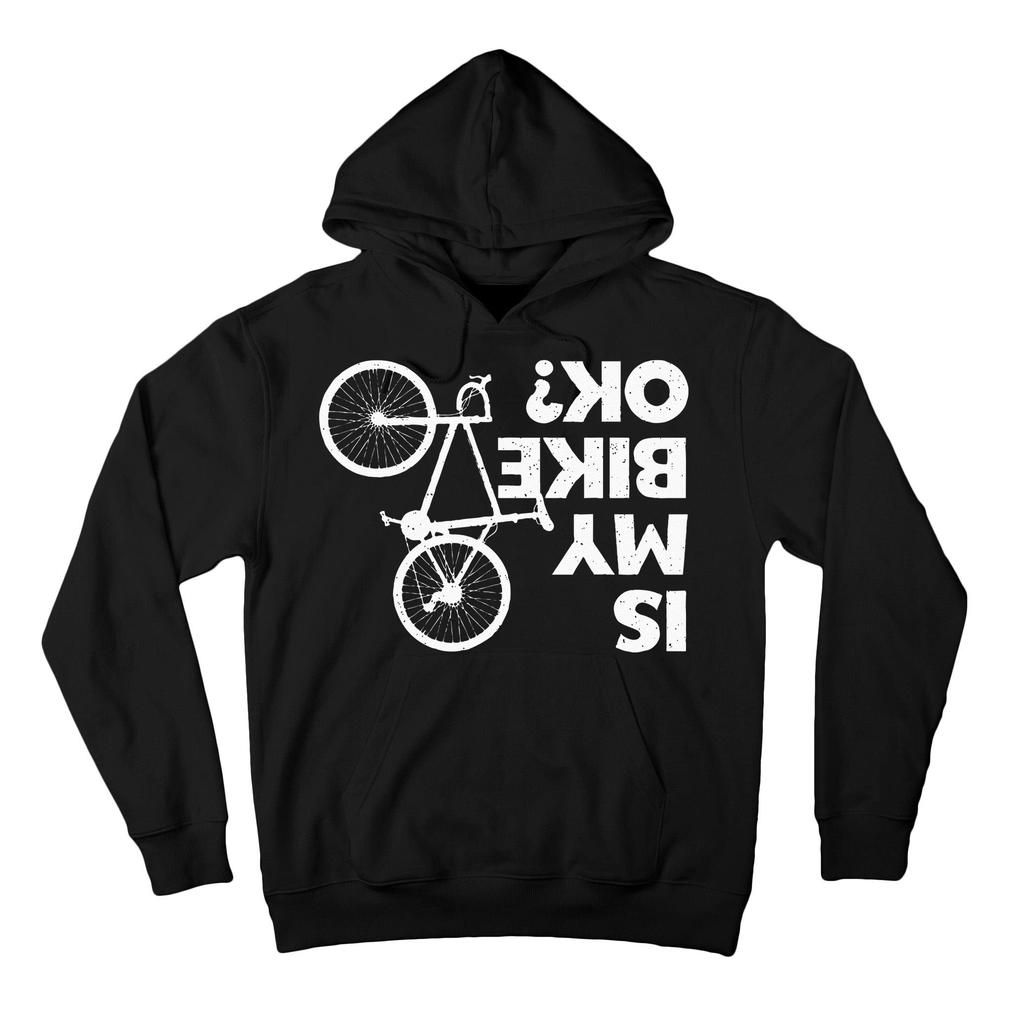 Funny Cycling For Men Women Bicycle Cyclist Bike Riding Tall Hoodie