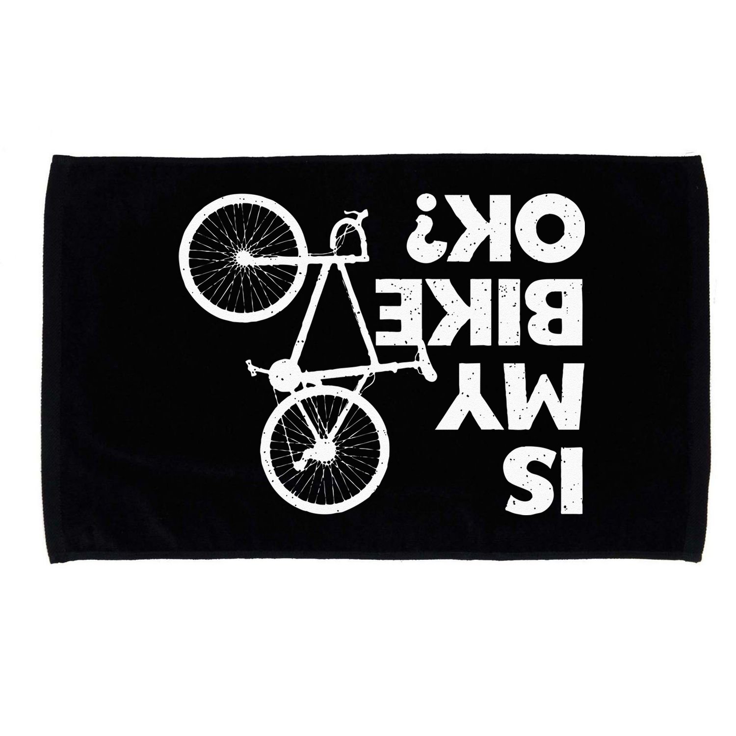 Funny Cycling For Men Women Bicycle Cyclist Bike Riding Microfiber Hand Towel