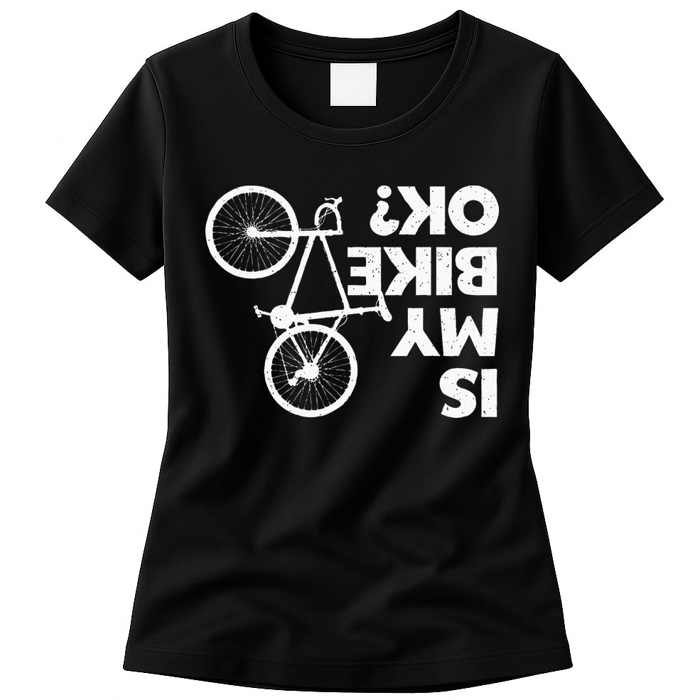 Funny Cycling For Men Women Bicycle Cyclist Bike Riding Womens T-Shirt