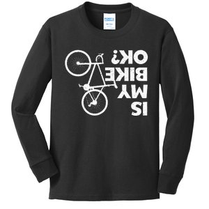 Funny Cycling For Men Women Bicycle Cyclist Bike Riding Kids Long Sleeve Shirt